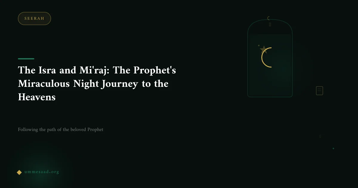 The Isra and Mi'raj: The Prophet's Miraculous Night Journey to the Heavens